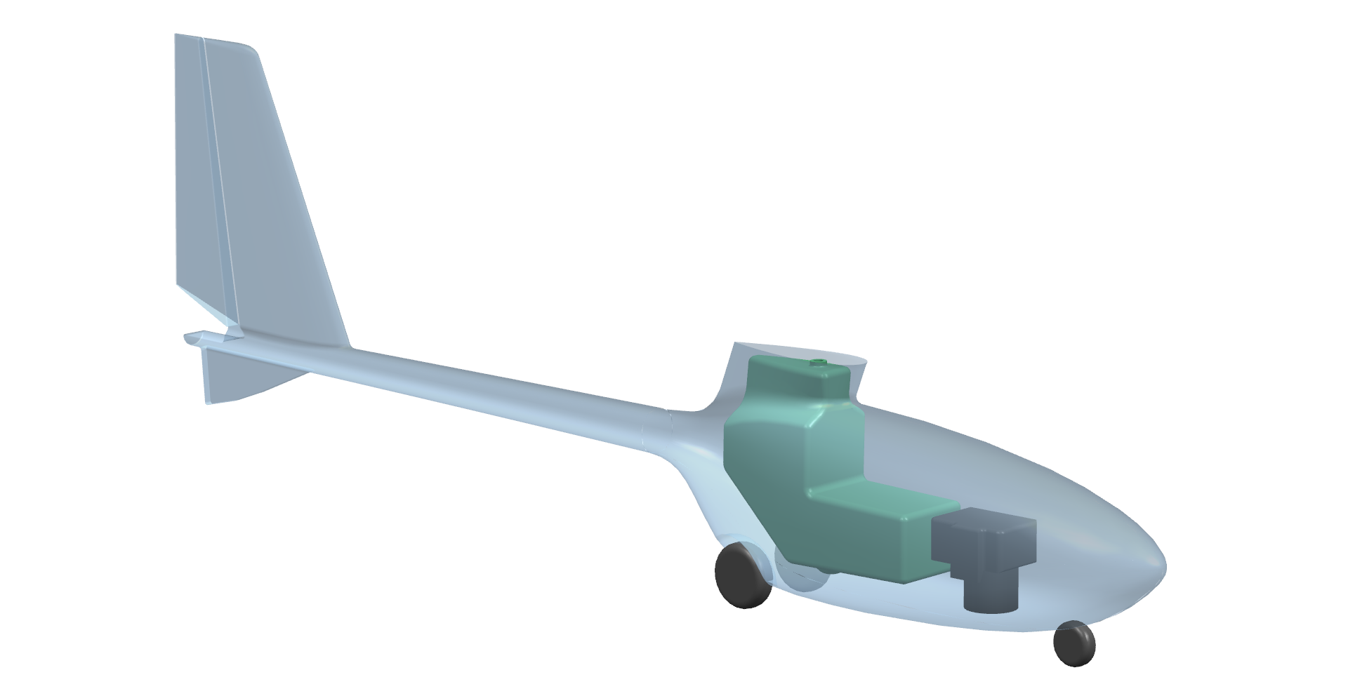 Projekt unbemanntes Flugzeug PW-SuperZoom